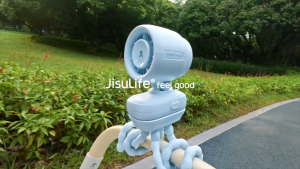 JisuLife Stroller Fan Life 4 ( 5000mAh ) Octopus / Clip Fan 38H Long Battery with Night Light