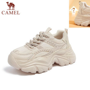 Cameljeans Womens Shoes New Breathable Retro Thick Bottom Heightening Sports Sneakers Female