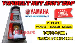 Vanbelt Assy 2DP Set Lengkap Original untuk Motor Yamaha Nmax Lama Kualitas Terbaik Harga Terjangkau