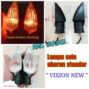lampu Sein model standar VIXION NEW/VIXION NVL (Model BAUT )Bisa masuk semua Motor