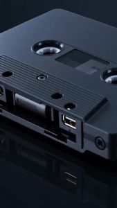 Máy Nghe Nhạc Cassette Ô Tô 3.5mm Với Bộ Chuyển Đổi Aux Đầu Ra Âm Thanh Nổi 4 Kênh Máy Ghi Băng Cassette Của Qiilu