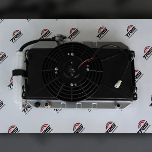 TRS Radiator Set Dudukan Kanan Kiri Pendingin Mesin Motor Roda Tiga Kaisar 250cc Jialing Spareparts Original TRS JOGJA