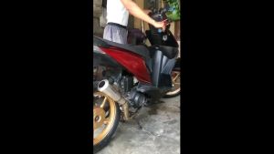 Knalpot Racing CLD X Monster Kolong Vario 125/150 Scoopy Beat FI Karbu