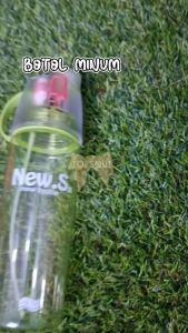 Botol Minum Spray New Button 600 ml / Sport Sprayer Air Unik B60
