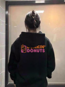 Pure Cotton Oversize Hoodie Womens Loose Fit American Letter Print Street Style Autumn Outerwear Comfortable Korean Version