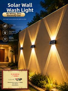 jiuxin lighting | Solar Outdoor Lighting Wall Wash Light