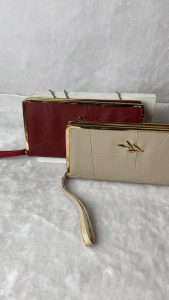 Womens long wallet high-grade leather large capacity versatile 2025 new wallet mobile phone bag