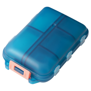 Portable Weekly Pill Organizer Water Resistant