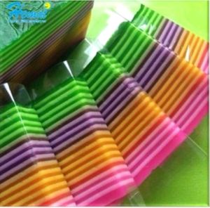 PLASTIK OPP LEMBARAN COCOK BUAT KUE BASAH uk 7x18 8x18 dan 9x18 cm