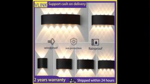 Wall Lamp Outdoor Wall Light IP65 Waterproof 2W 4W 6W 8W Led Porch Light For Outdoor Wall Bedside Decor Lamps Garden