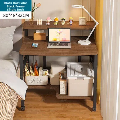 MEISITEKEKE | Compact Home Study Desk with Bookshelf