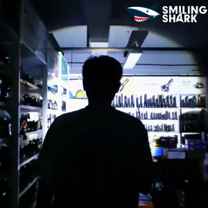 Mỉm cười cá mập sd5396 Led Mini flsshlight 5 chế độ siêu sáng đèn Bỏ Túi Loại C có thể sạc lại đèn pin nhỏ ánh sáng đèn ngoài trời chống nước ánh sáng thuận tiện