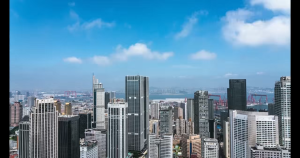 พัดลมพกพากลางแจ้ง ความจุแบตเตอรี่ 20000mAh ชาร์จได้ พร้อมไฟ LED แขวนได้ หมุนได้ เย็นสบายทุกที่