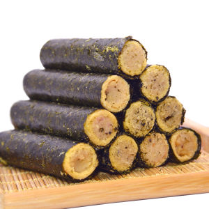 SHUIYIFANG | Salty Egg Yolk Cod Fish Floss Seaweed Filled Crispy Egg Roll