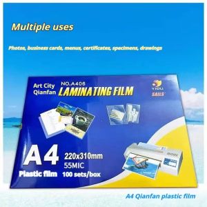 Thousand Sails Plastic Film55/80micPlastic packaging film5.5Silk Protective Card Film for Photos Drawings Documents and Cards