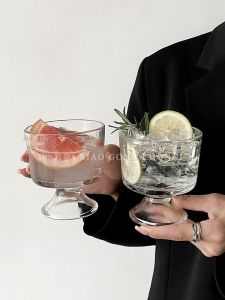 คลินิกถ้วยแก้วไอศ 270ML No.3796 ผลไม้และขนม แก้วใส่พูดดิ้ง นม โยเกิร์ต ถ้ยนำมาใช้งาน