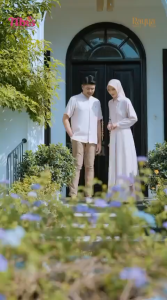Sarimbit Nibras Cladia Grey Koleksi Couple Keluarga untuk Lebaran 2026 // Sarimbit Keluarga Lebaran by Nibras Cladia Warna Grey
