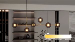 Ceiling Light Modern Design Luxury Golden Chandelier Nordic Minimalist Drop Lights for Living Room Bedroom Restaurant Chandeliers Modern Home Lighting