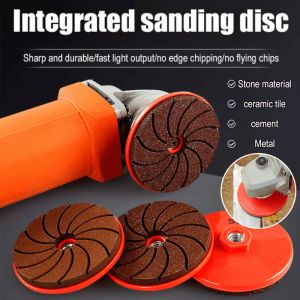 50/100/200 Grits All-In-One Grinding Wheel Disc Diamond Polishing Wheel Angle Grinder Granite Marble Tile Trimming Grinding Discs
