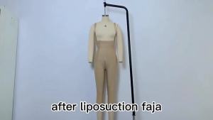 Women Shapewear After Thigh Liposuction Belly Control Tighten Shaping Pants Compression Body Shaper Garment