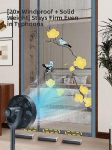SHULIAN | Magnetic Mosquito Net Door Curtain