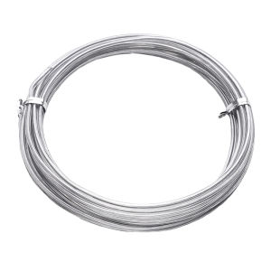 5/10Meters 1.2-3mm High Quality Coated Aluminum Wire Beading Cord Line for Bracelet Earrings DIY Jewelry Making Crafts Findings