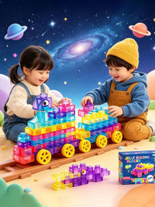duz | Chewable Large Soft Building Blocks Educational DIY Toy