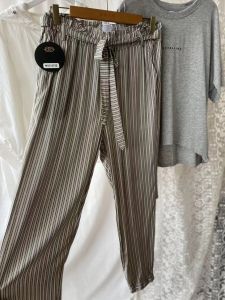 High Waist Loose Trousers Wide Leg Pants Dance Home Wear Cotton Silk Womens Lantern Pants Comfortable Lightweight Summer Trousers