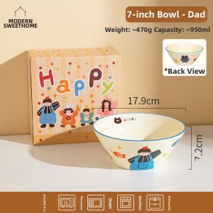 MODERN SWEETHOME | Family Friendly Childrens Noodle Soup Bowl