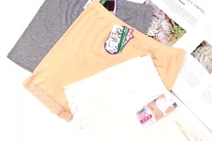 CHIKOOL Womens Ice Silk Breathable Lace Leggings Anti-Exposure Safety Pants Large Size Shorts Insurance Pants