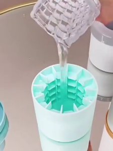 60Grid Silicone Ice Cube Mold Food-Grade Round Ice Bucket Refrigerator Freeze Ice Maker DIY Homemade