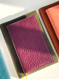 Handmade Top Layer Cowhide Leather A5 Journal Notebook Diary Bookbound Leather Cover Notebook for Business And Personal Use