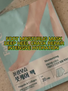 Ready stock Pack Me In Korea Foot Moisturizing sock Mask Deep Moisture Heel Repair & Crack Prevention Foot Socks Softens Calluses & Prevents Heel Cracks