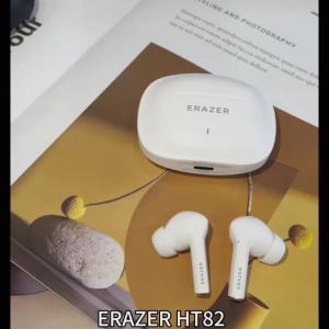 erazer | ERAZER HT82 Wireless Earphones Bluetooth 5.4 Earbuds HiFi Audio Deep Bass Headphones For Music Lovers And Outdoor Use Earbuds