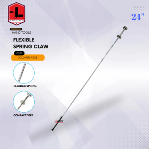 24" INCH Spring Tube Flexible Sink Sewage Extractor Claw Pick Up Pipeline Dredge Tool Bendable Sewer Unclogging Tool Garbage Clamp