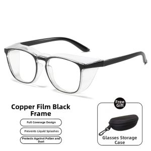 Dust-Resistant Fog-Free Fully Sealed Glasses-Compatible Protective Anti-Splash Goggles