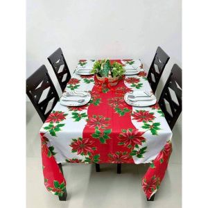 Christmas Red Matchy Family Red White Door / Window Kitchen Sink Curtains