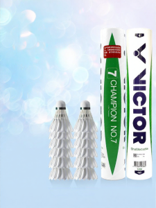 Victor | Duck Feather Durable Competition Badminton 12 Pieces
