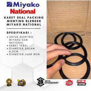 Karet Seal Packing Monting Blender Miyako National