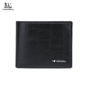LouisWill Mens Wallet Cash Slot Simple Short Wallet Soft PU Business Wallet Retro Wallet Multi-Card Travel Purses Coin Pouch ID Credit Cards Holders