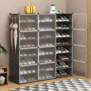 TONGGUMO | Large Capacity Dustproof Multi-level Modular Shoe Rack