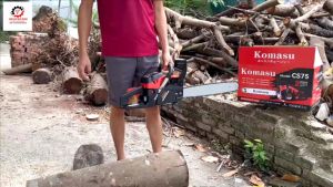 Máy cưa xích chạy xăng Komasu Japan CS-75  động cơ 2 thì Lam 50cm hàng nhập khẩu bảo hành 12 tháng