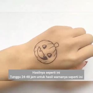 Stiker Tato Fruit Ink HC Series | Semi Permanen 18x11cm | Waterproof | Tato Tahan Lama