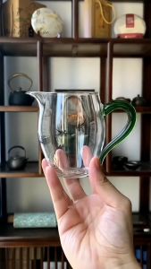 🌟 SỐC🌟Tống Chuyên Trà Thủy Tinh Borosilica - Quai thủy tinh Cao Cấp Chịu Nhiệt [ phụ kiện uống trà ]