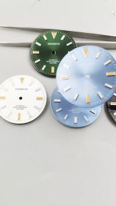 Sterile No Date Watch Dial Luminous 32mm Watch Dial Face Fit NH35 NH36 ETA2824 PT5000 Miyota 8215 Movement Watch Modified Parts