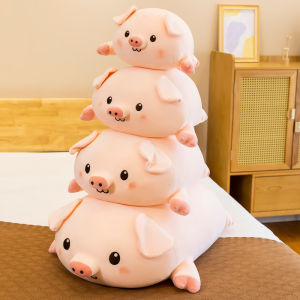 Pig Doll Cute Stuffed Toys Pig Ragdoll Doll Sleep Companion Pillow Bed Soft Birthday Gift for Women
