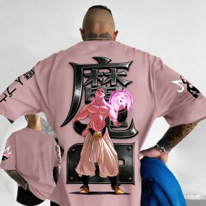 Bandai | Dragon Ball Summer T-shirt Japanese Anime Master 2000s Style Rei Kagubo Style Childrens Style and Parents Short Sleeve Shirt