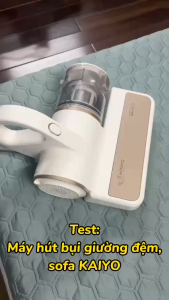 [HCM] Máy hút bụi giường đệm sofa Kaiyo Công nghệ khử khuẩn UVC tiêu diệt 99% các loại vi khuẩn máy chạy êm và siêu kh