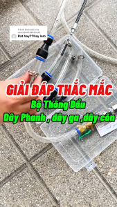 Bộ thông dầu phanh thông dây ga đa năng dùng cho xe máy xe điện
