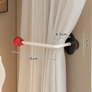 evesigar | Wall Hook for Curtains Hanging and Organizing No-Drilling